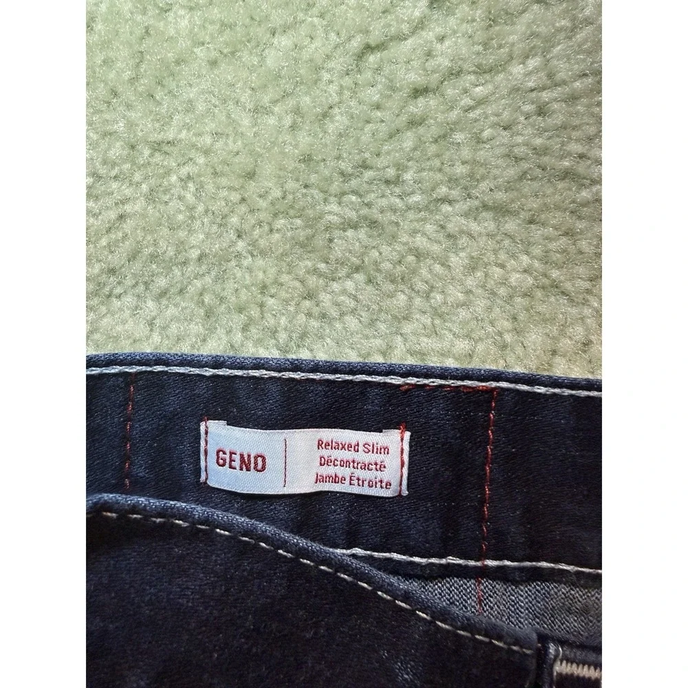 True Religion Genon Relaxed Fit Dark Wash Jeans size 32x27